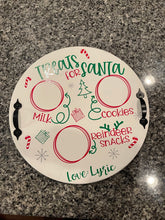 Load image into Gallery viewer, Santa Cookie Tray