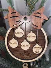 Load image into Gallery viewer, Family Christmas Ornament - Ornament Balls