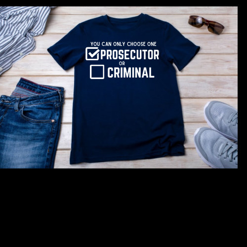 Prosecutor vs Criminal T-shirt