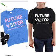 Load image into Gallery viewer, Future Voter Child T-Shirt
