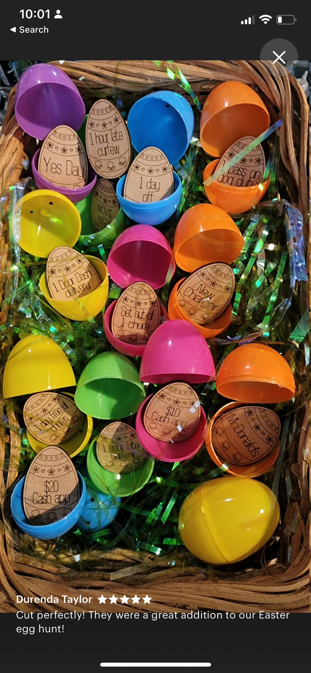 Easter Egg tokens