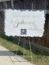 Load image into Gallery viewer, Custom Acrylic Sign with Vinyl Letters - multiple sizes
